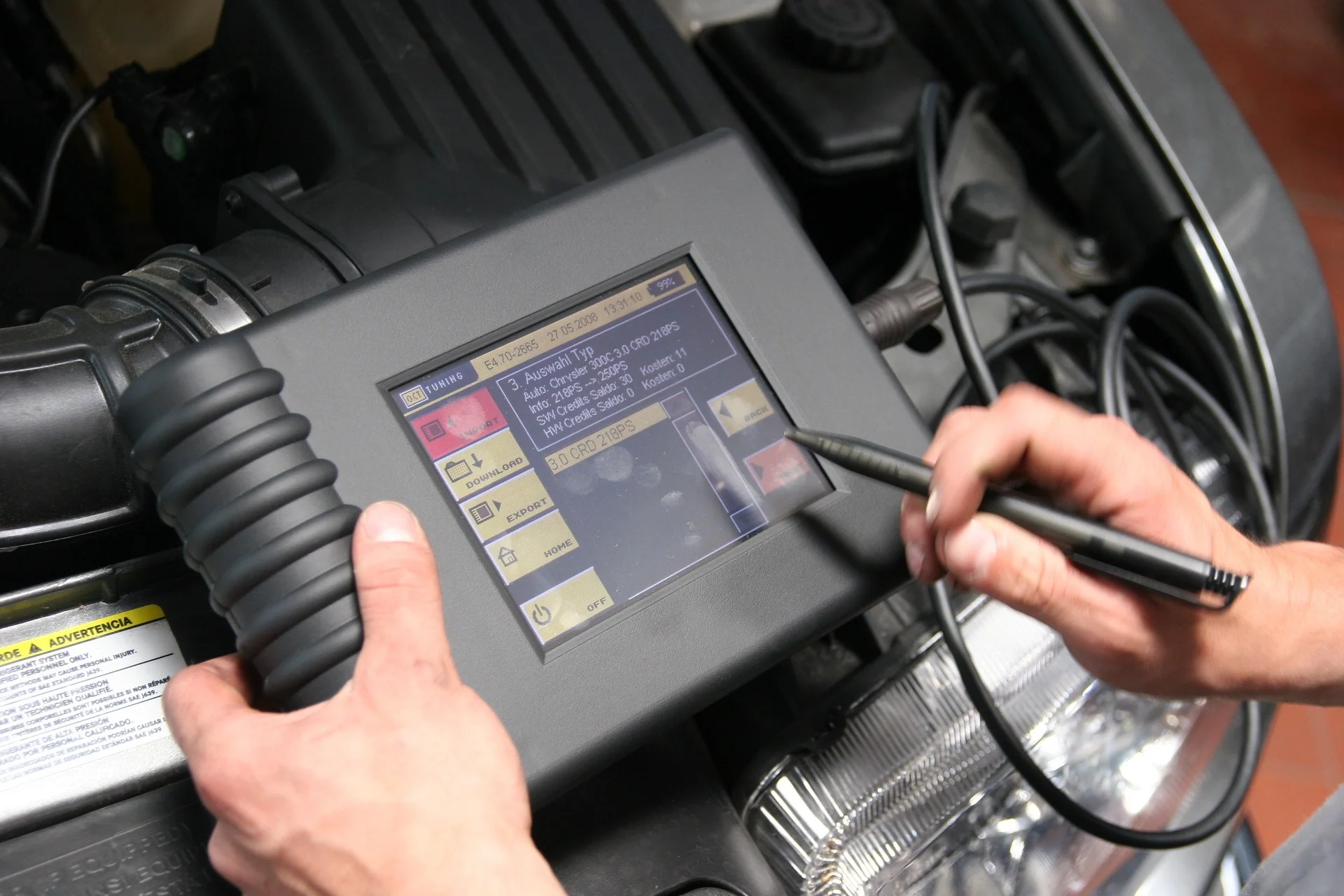 Computergestützte Fahrzeugdiagnose